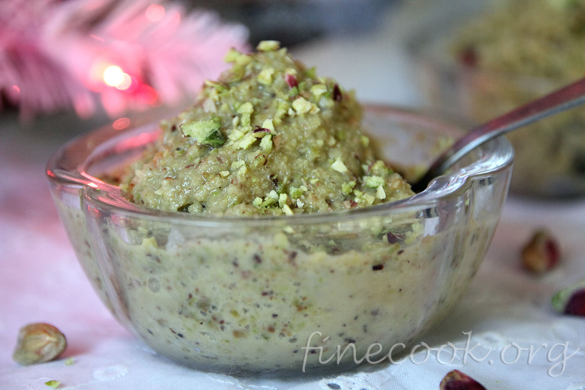 Фисташковая гранита