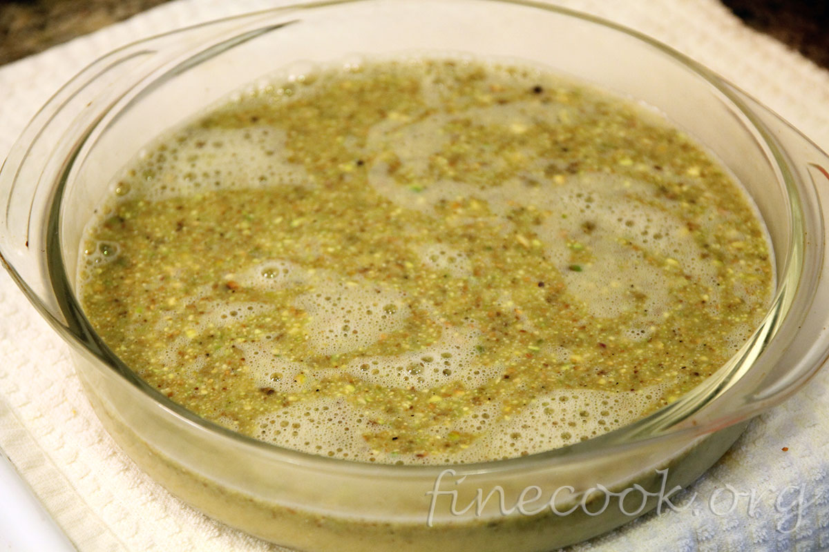 Фисташковая гранита