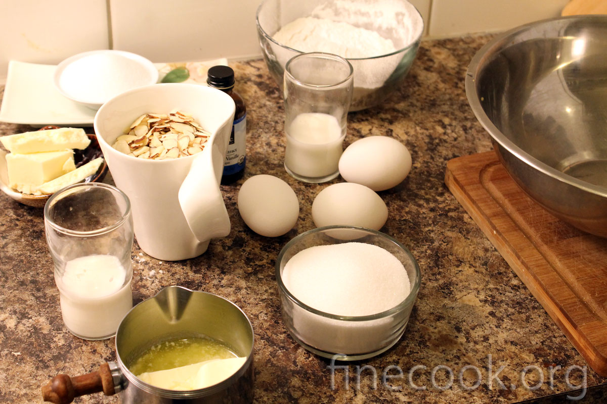 Шведский миндальный пирог