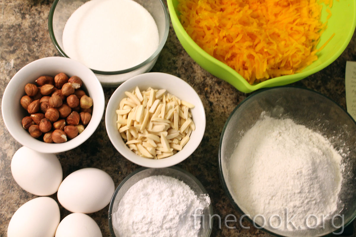 Тыквенно-ореховый пирог