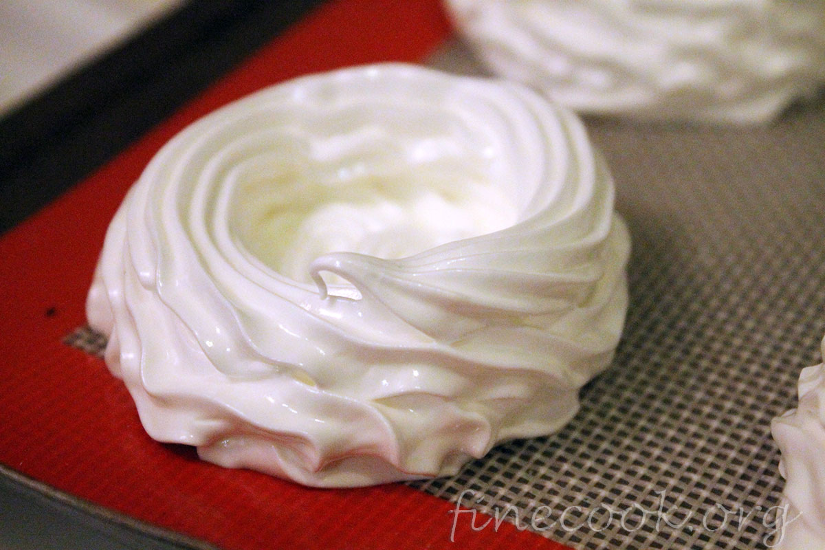 Пирожные Павлова