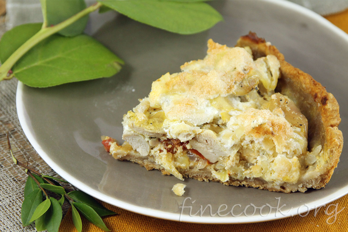 Пирог с курицей