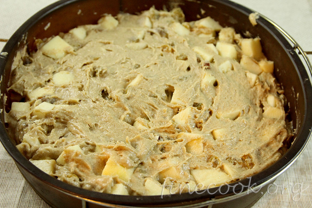 Пирог с яблоками