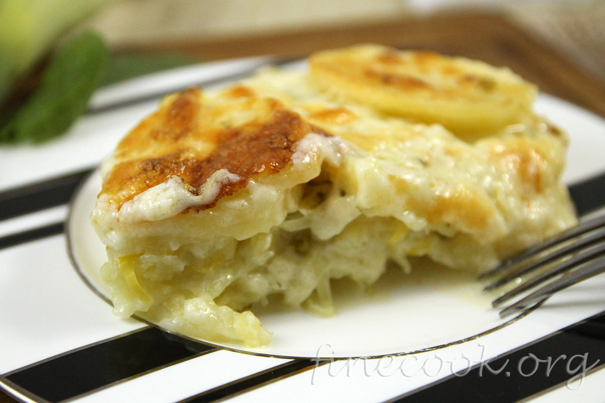 Картофель в сырном соусе Картофель в сырном соусе