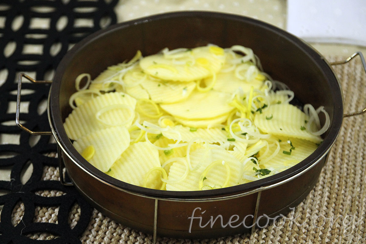 Картофель в сырном соусе Картофель в сырном соусе