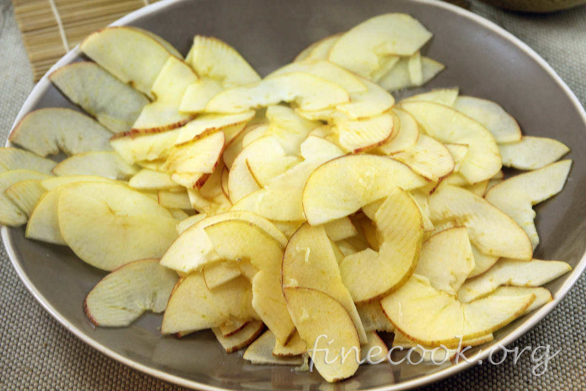 Розочки из яблок Розочки из яблок