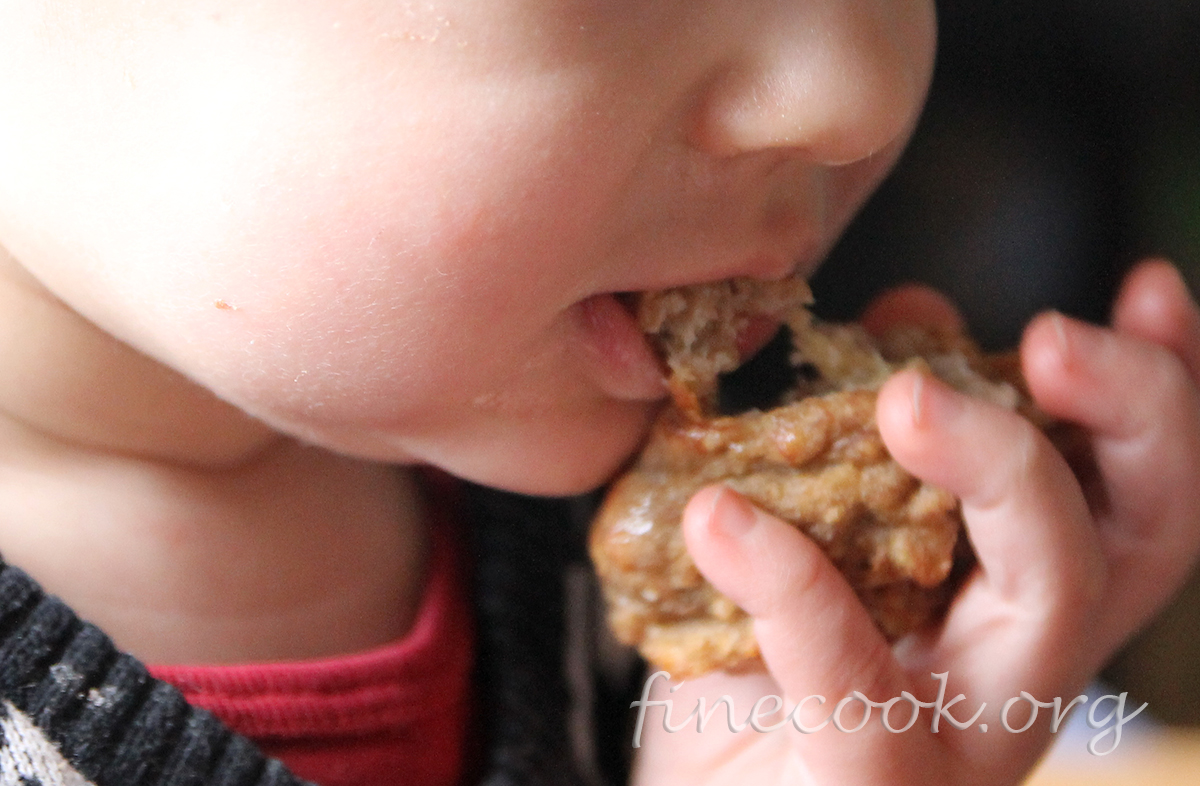 Детские банановые маффины