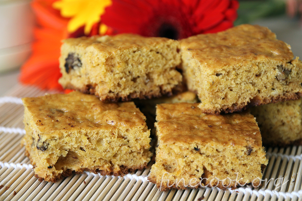 Коврижка с тыквой