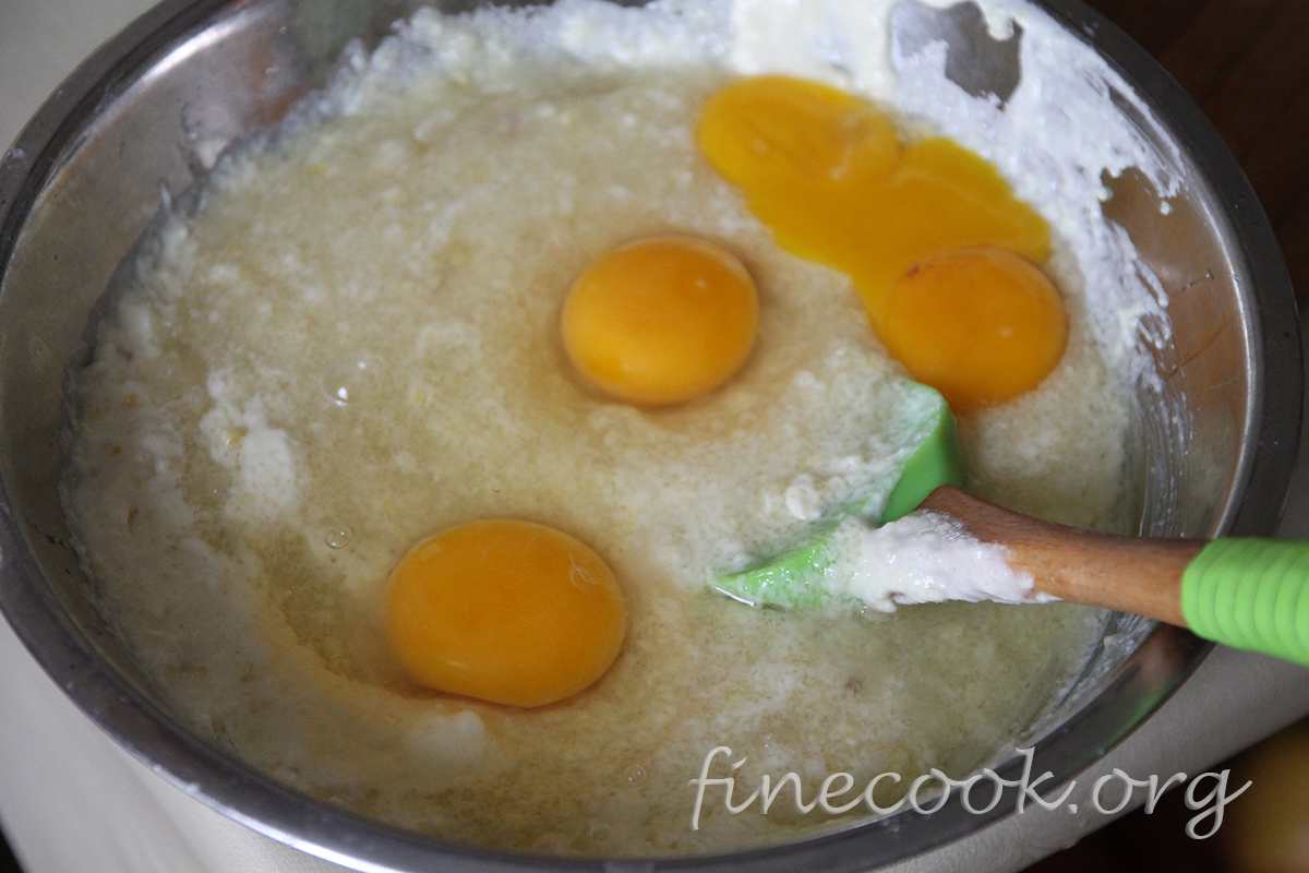 Пирог с лимонами