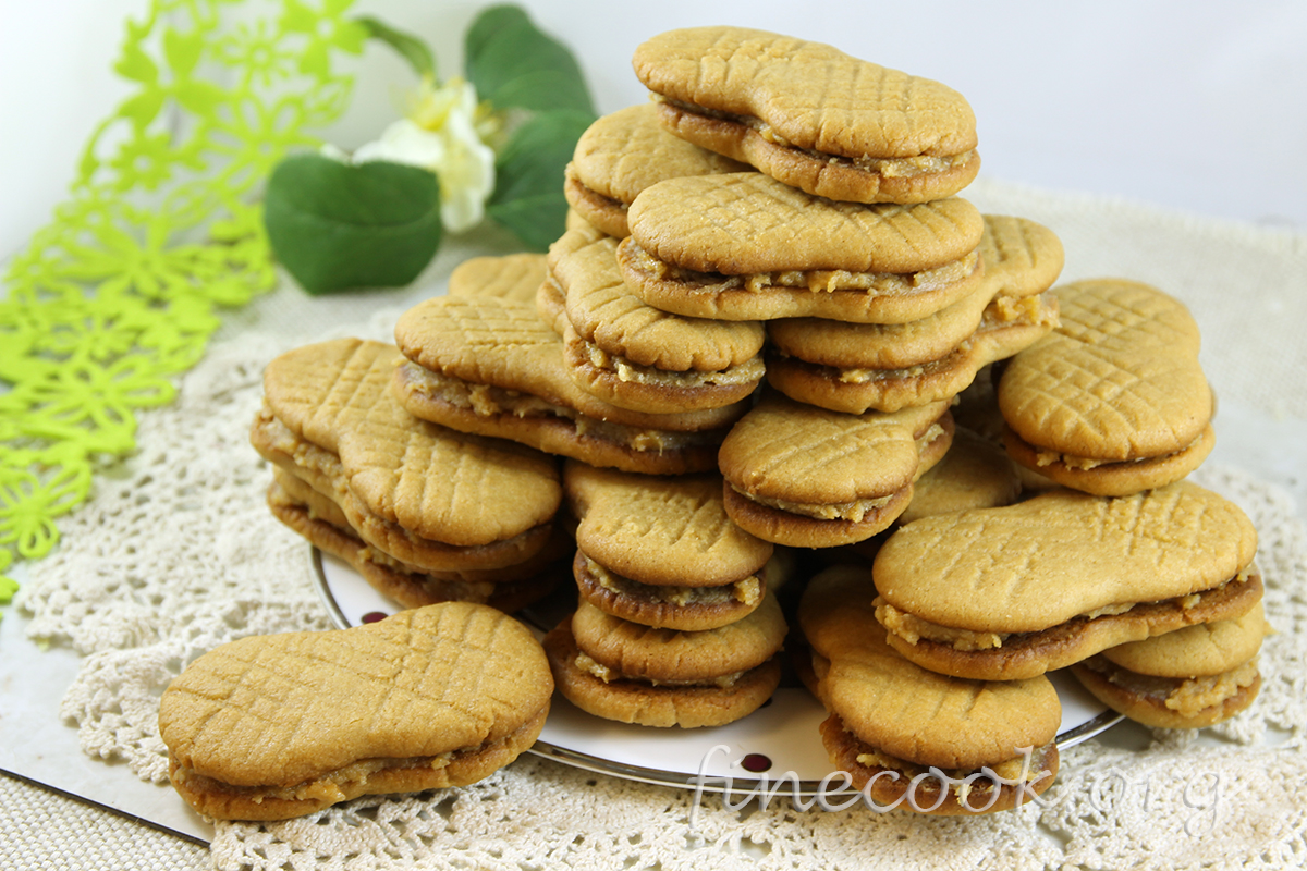 Печеньки с арахисовым маслом Печеньки с арахисовым маслом
